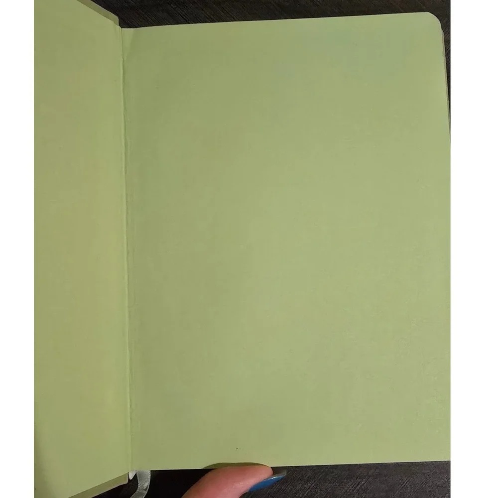 Artist's Loft Sage Green Floral Growth and Gratitude Lined Journal 6x8 200 Pages